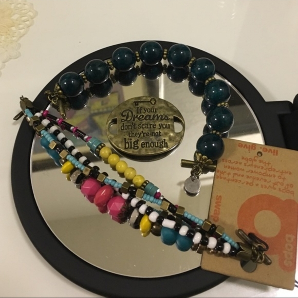 Boutique Swap Bops Yellow Leather Adjustable Choker Necklace Charm Sold Separate - Picture 4 of 5